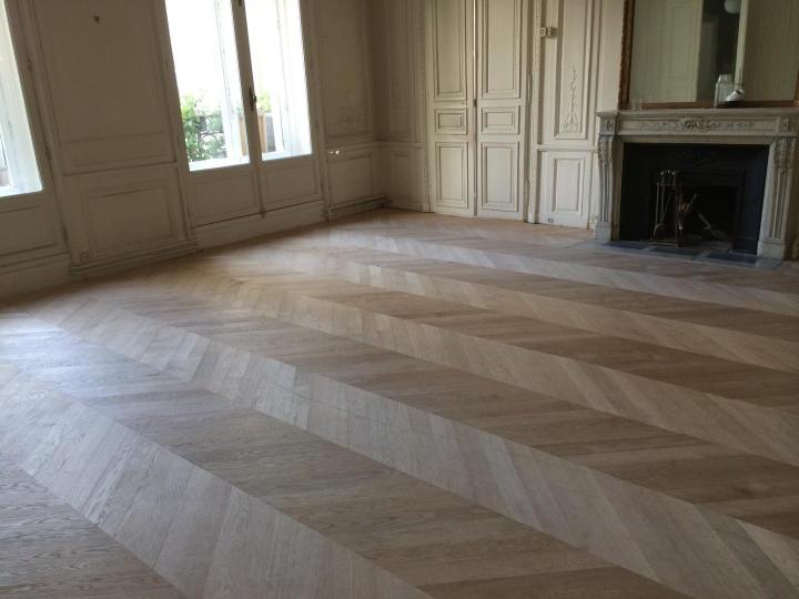 Pose de Parquet en Chape Collée à Paris