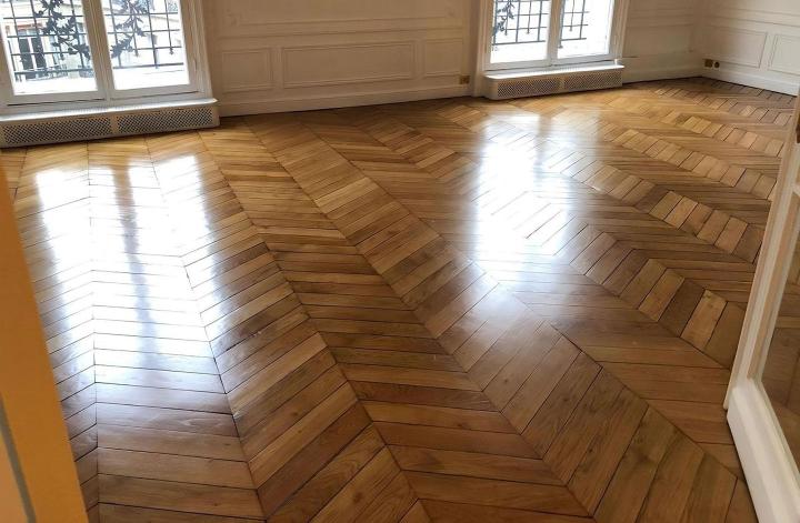 Parquet en massif 23mm.Paris
