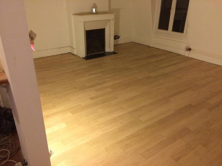 Pose de parquet collé Paris